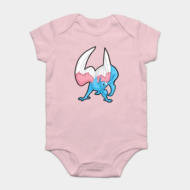 Trans Pride Gryphon Baby Bodysuit by Khalico